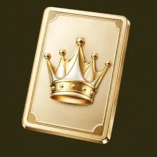 Crowned casino card — Betzillo